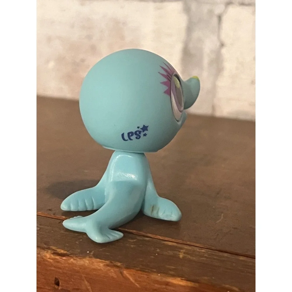 Hasbro Littlest Pet Shop LPS Blue Seal #2848‎ Swinging Circus